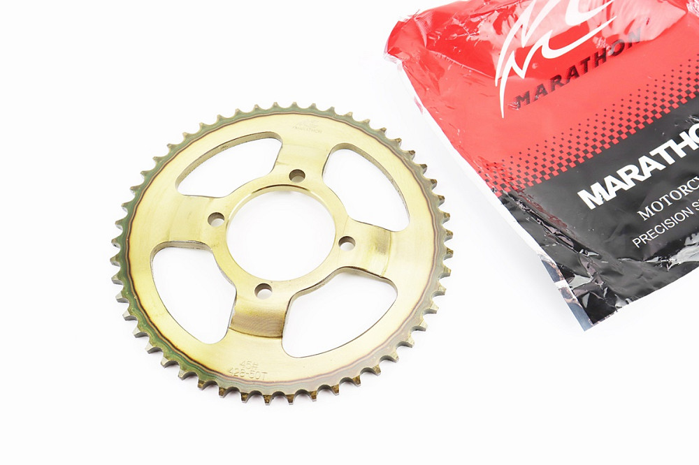 Зірка задня FXD125 - 428-50T - d=64; 4отв.*80mm "гартована" Viper Киев - изображение 1