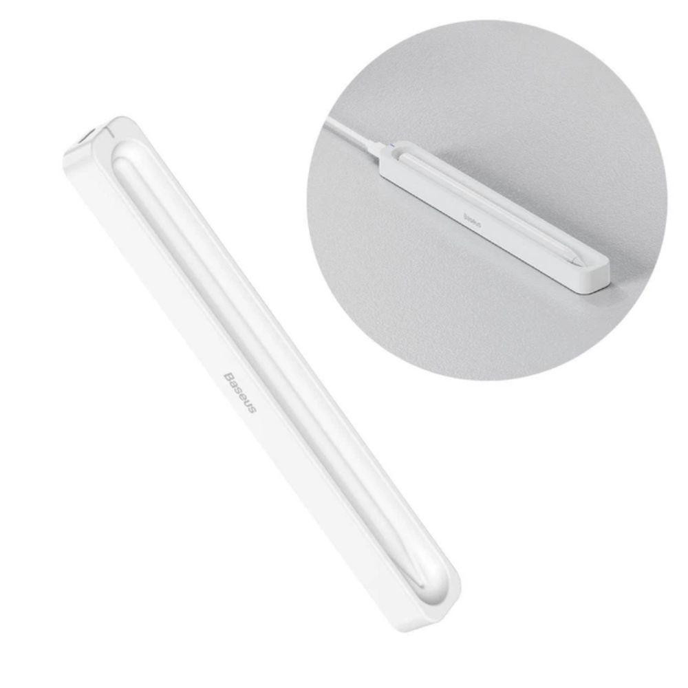 Кейс для зарядки стилуса Baseus Smooth Writing Stylus Wireless Charging Case Moon White (With Simple Charging Cable Type-C 3A Одеса - фото 3