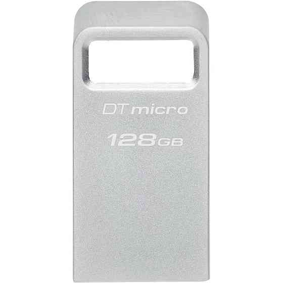 Флешнакопичувач USB3.2 128 GB Kingston DataTraveler Micro (DTMC3G2/128GB) Нержавіюча сталь Харків