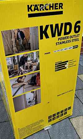 Пылесос KARCHER WD6 P S V-30/6/22/T с розеткой пилосос kercher. Харків