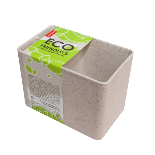 Підставка для столового приладдя біла троянда 