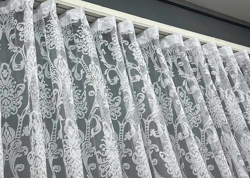 Тюль VR-Textil 1983т Жакард Білий 400х270 см (42-1007) Київ - фото 7
