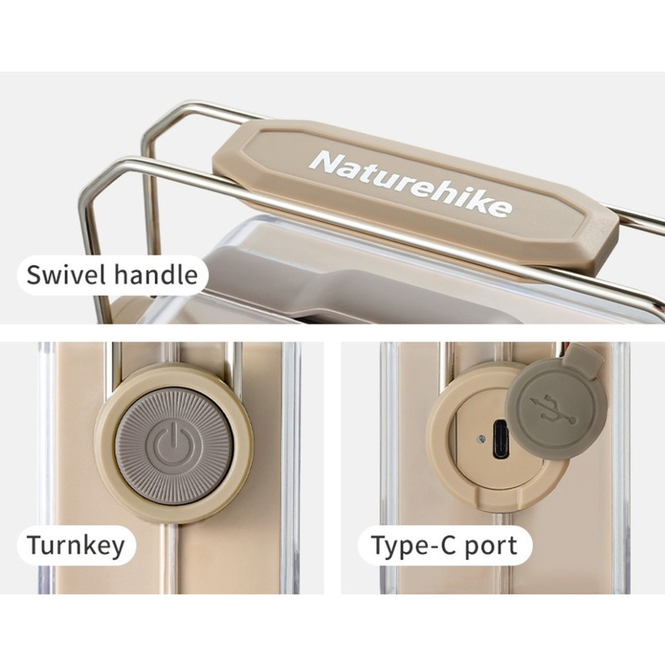 Ліхтар антимоскітний Naturehike CNK2550ZM013, оливковий Киев - изображение 2