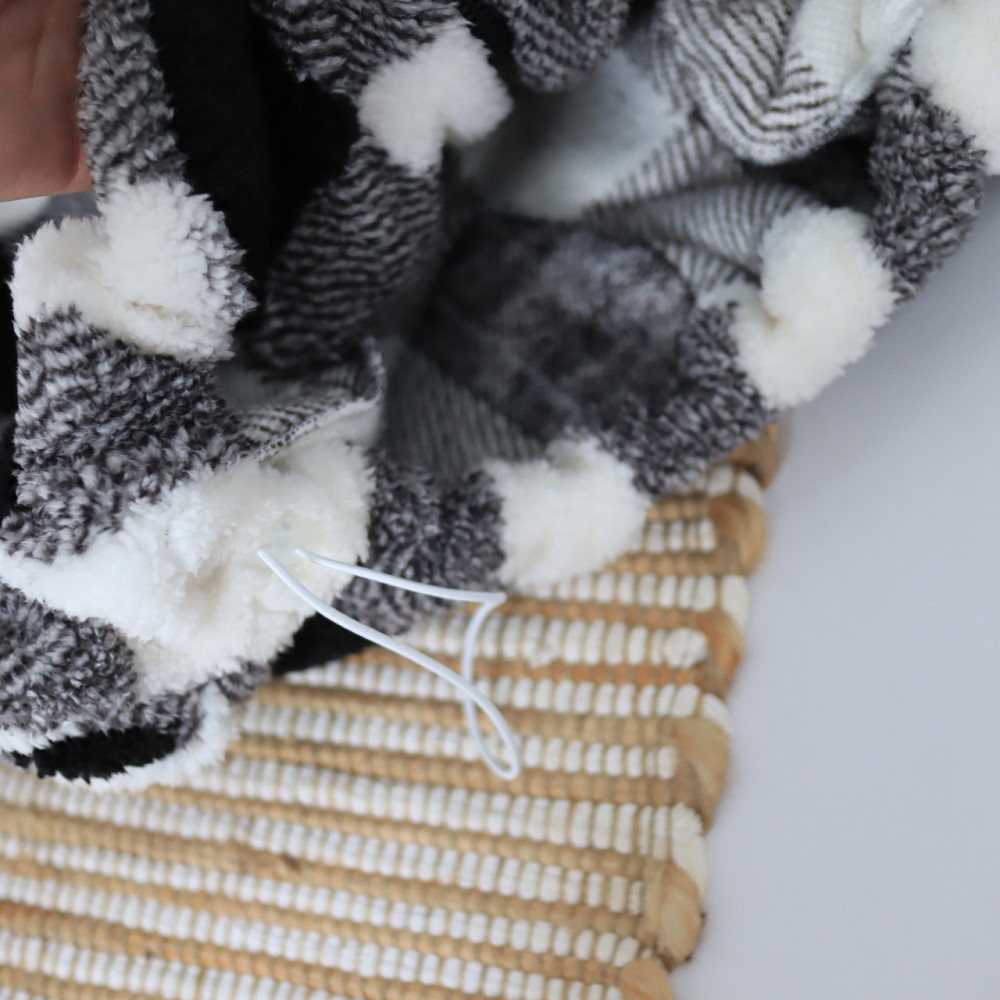 Дитяча тепла куртка тедді на змійці в чорно білу клітинку Кам'янець-Подільський - фото 4