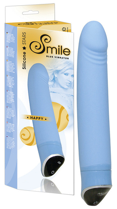 Вібратор Smile Happy Blue Sex Aura Київ - фото 2