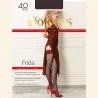 Капронові панчохи Dolores Frida 40 Den чорні  7/8