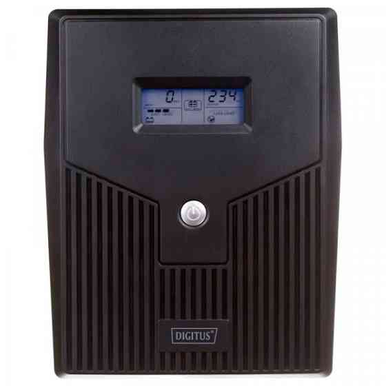 ДБЖ Digitus Line-Interactive, 1500VA/900W, LCD, 4xSchuko, RJ45, RS232, USB (DN-170075) Киев