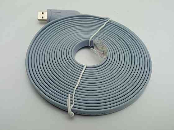 Кабель пристроїв Lucom USB2.0 A-RJ45(RS232) M/M 5м Луцьк