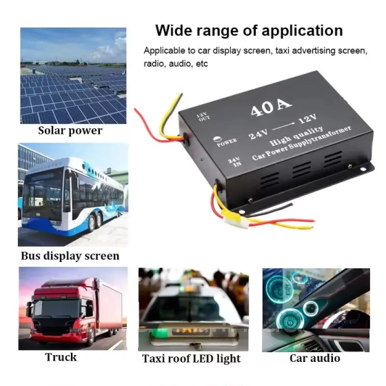 Автомобильный преобразователь DC24-12 40A Винница