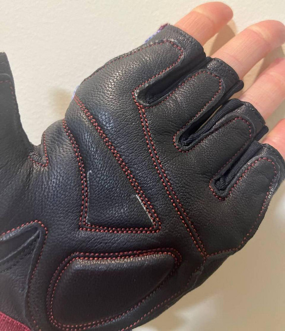 Рукавички для фітнесу MadMax MFG-911 Nine-eleven Black / perpito L Кам'янське - фото 7