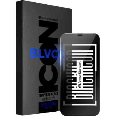 Стекло защитное Armorstandart Space Black Icon Apple iPhone 11/XR (ARM59215) Винница