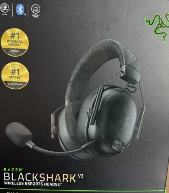 Ігрові навушники Razer BlackSark V3 нові. Харків - фото 5