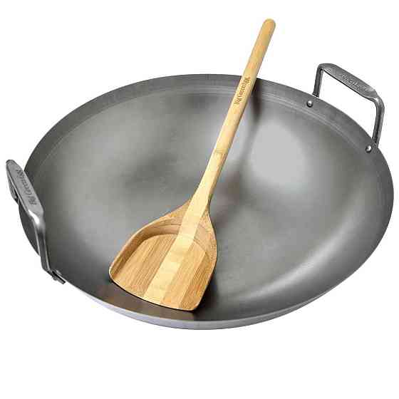 Вок сталевий 43см Carbon Steel Wok Big Green Egg 120779 Код: 006892 Рівне
