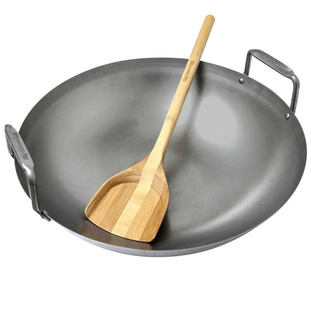 Вок сталевий 43см Carbon Steel Wok Big Green Egg 120779 Код: 006892 Рівне - фото 2