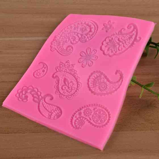 Молд кондитерский 103 на 82 мм розовый Киев