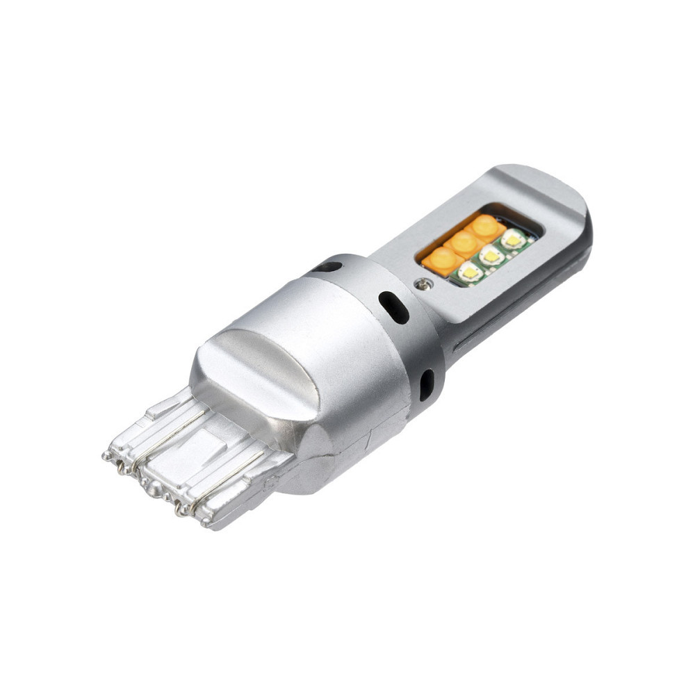 Світлодіодна лампа TBS T20 CREE-12SMD White+Amber W21/5W W3X16d 12V Харків - фото 2
