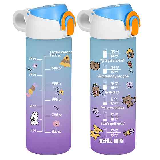 Бутылка для воды Herevin PC-Double Coloured 2025 0.75 л (161686-175) (7140002) Киев