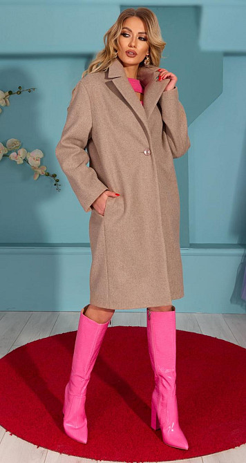 Модне кашемірове пальто (46) Київ - фото 6