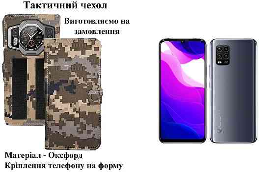 Тактичний чохол для Sony Xperia 1 IV, Xperia 1 V, Xperia 1 VI, кріпиться до спорядження на липучці Київ