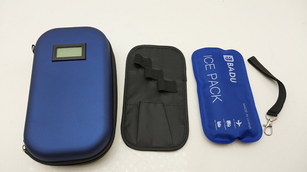 Сумка-холодильник HIMDUZE для інсуліну та ліків з термометром та льодогенераторами (товар вживаний) Луцк - изображение 1