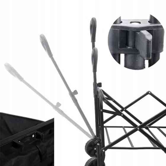 Складная транспортная тележка для кемпинга / отдыха до 100 кг Gardlov (23084) Нововолынск