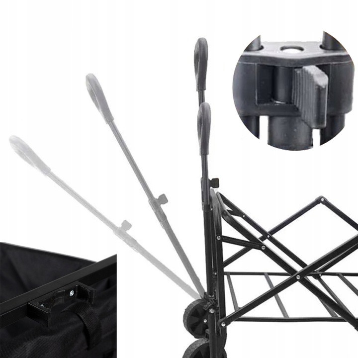 Складная транспортная тележка для кемпинга / отдыха до 100 кг Gardlov (23084) Нововолынск - изображение 4