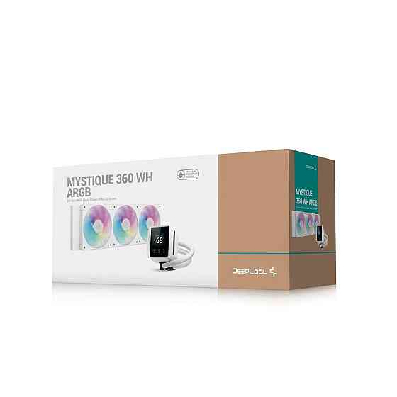 Система водяного охолодження DeepCool Mystique 360 ARGB White (R-LX360-WHDSNMCP-G-1) ( Білий ) Харьков