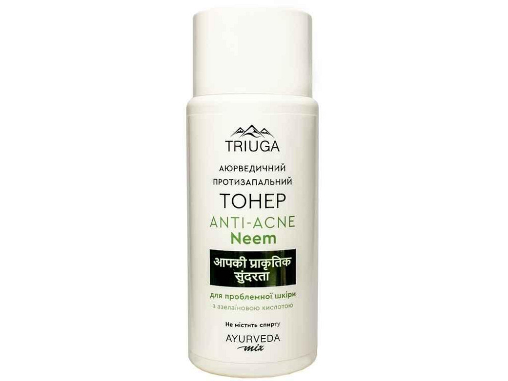 Тонер Anti-Acne Neem Противовоспалительный для проблемной кожи 200мл ТМ Triuga Киев - изображение 1