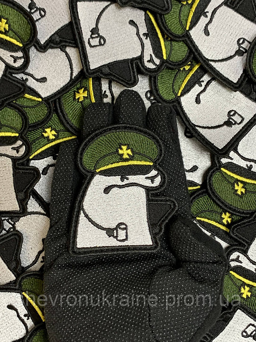 Шеврон Флорк Генерал (Форма контурна. На липучці) Розмір 8x7см Київ - фото 6