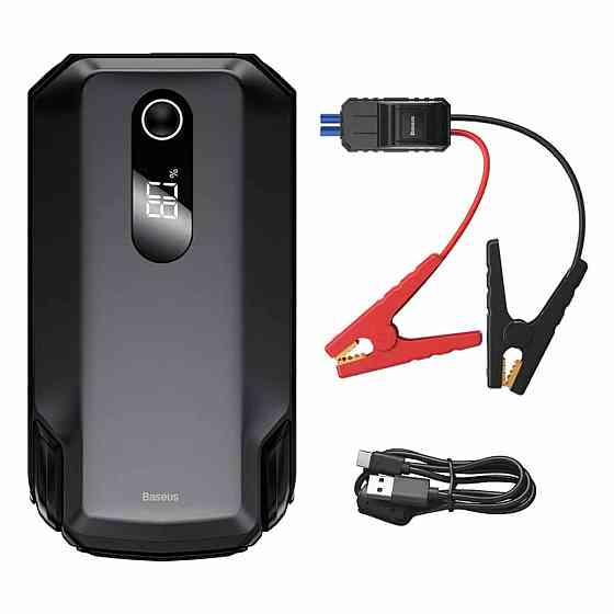 Автомобільний пуско-зарядний пристрій Baseus Super Energy Max Car Jump Starter (20 000mAh) Black Киев