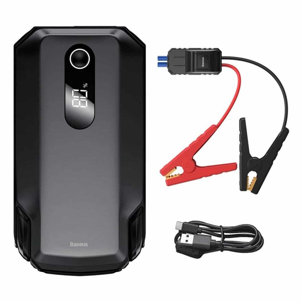 Автомобільний пуско-зарядний пристрій Baseus Super Energy Max Car Jump Starter (20 000mAh) Black Киев - изображение 2
