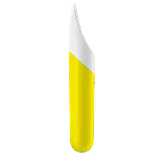 Міні-вібратор з гнучким язичком Satisfyer Ultra Power Bullet 7 Yellow Sex Aura Київ