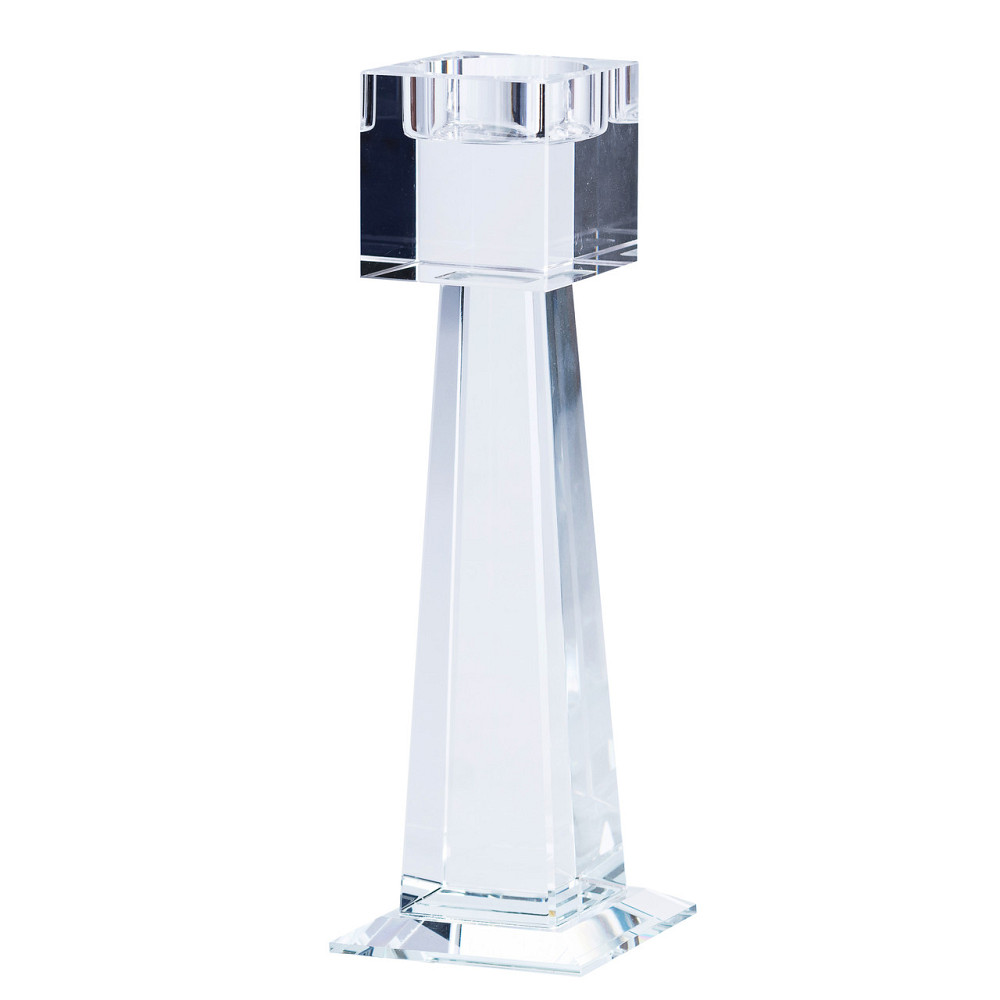 TS Kitchen Скляний підсвічник 20.5 (см) квадратний на 1 свічку HP36560S Киев - изображение 4