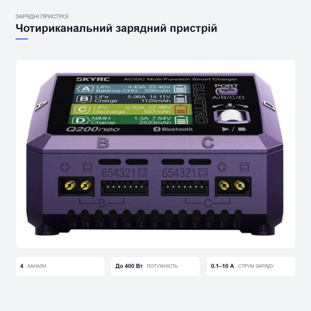 Зарядное устройство SkyRC Q200neo Киев - изображение 12