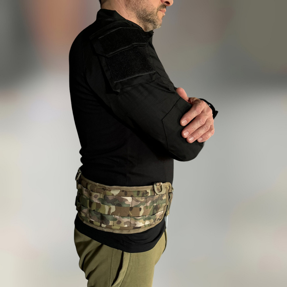 Пояс разгрузочный с Молли, Мультикам Cordura 1000D, WINTAC, варбелт тактический боевой пояс, разгрузка поясная Solmir Киев - изображение 3