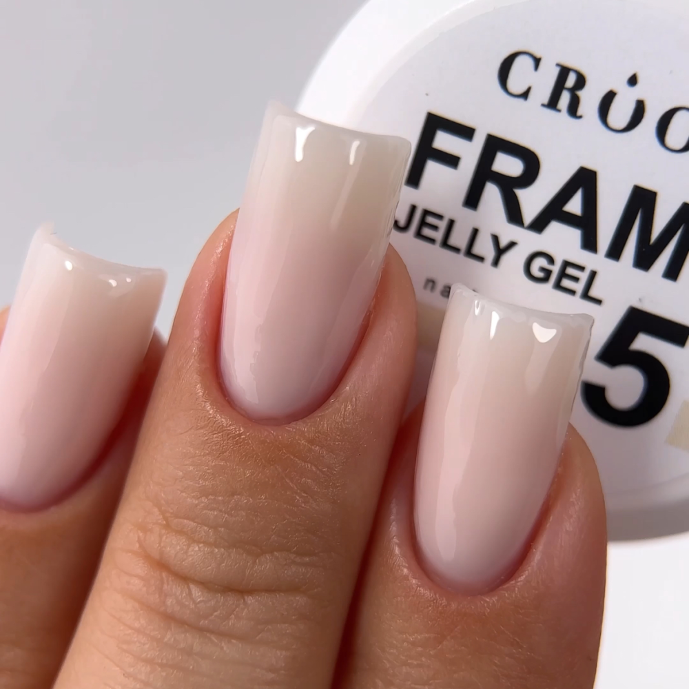 Гель-желе для нарощення нігтів Crooz Frame Jelly gel 05 15мл Херсон - фото 1