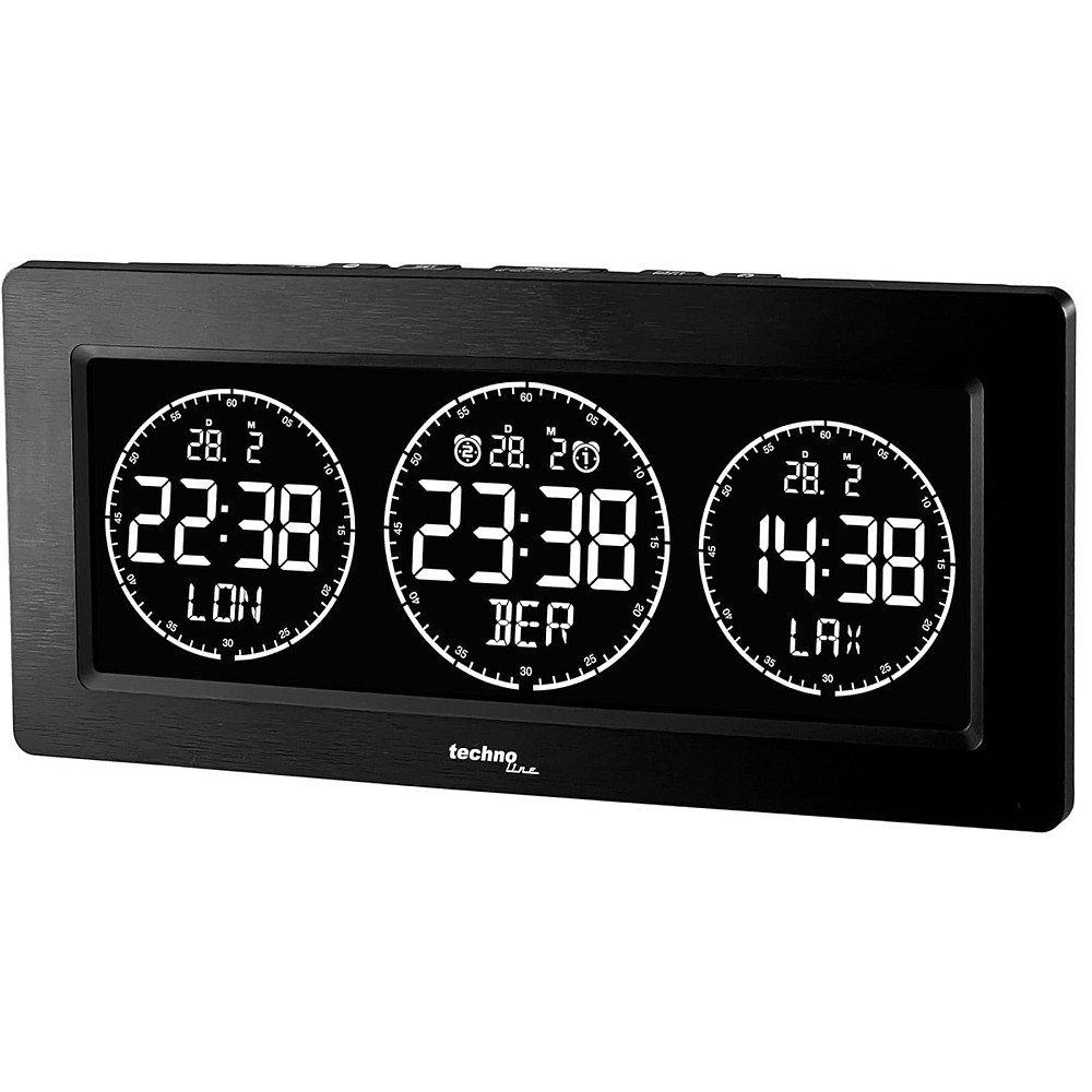 Часы настольные Technoline WT458 Black (WT458) Винница - изображение 3