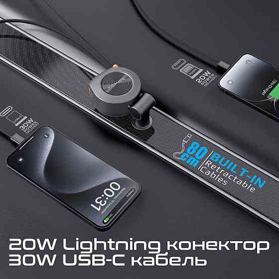 Автомобільний зарядний пристрій Promate DriveGear-R2 88W Black ( Чорний ) Харків