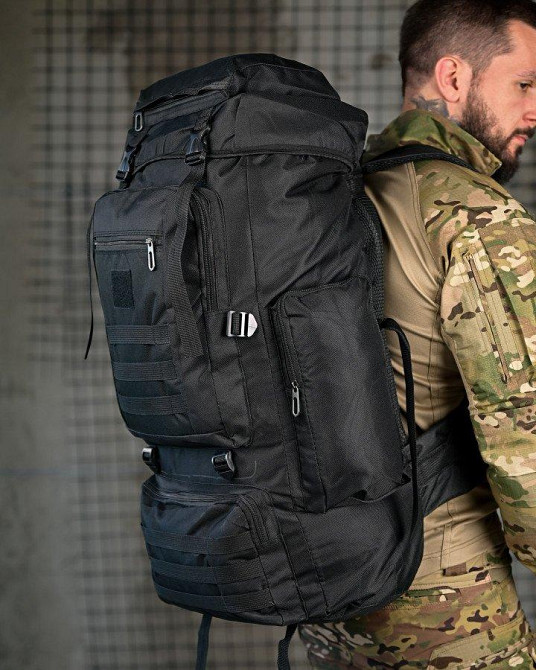 Мілітарі рюкзак 100 л FERNIX чорний ПП7950 Одеса - фото 1