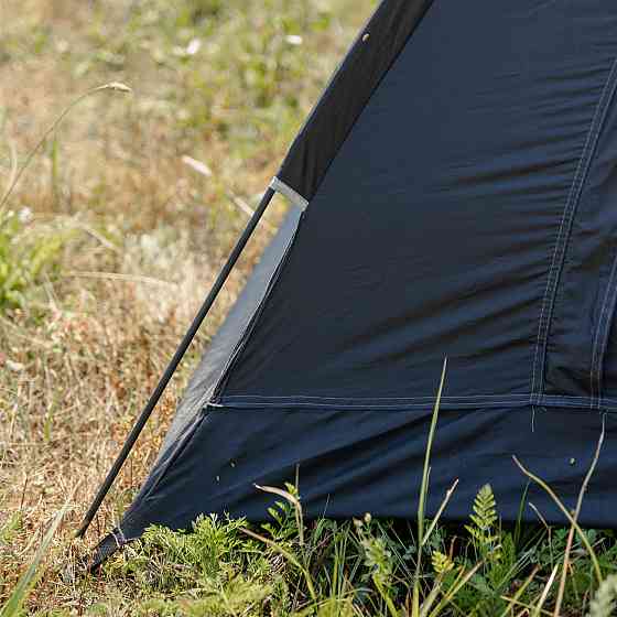 Двухместная кемпинговая палатка для рыбалки черная Киев