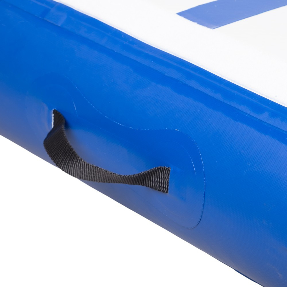 Килимок надувний inSPORTline Air-impact 200x150 см, біло-синій Київ - фото 7