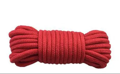 Мотузка для бондажу BONDAGE ROPE 10M, Red Sex Aura Київ - фото 1