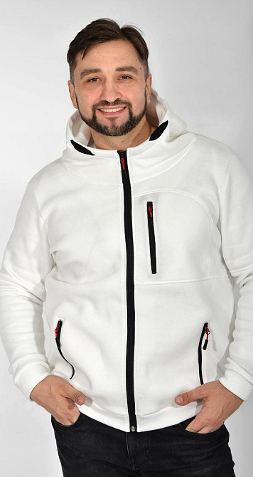 Стильна прогулянкова куртка на флісі (48) Київ - фото 1