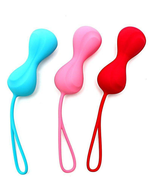Вагинальные шарики Satisfyer Power Balls (3 пары), диаметр 3,4см, масса 60-76-92г, с шариком внутри Sex Aura Киев - изображение 2