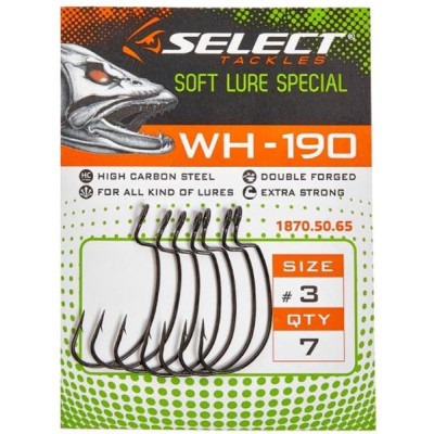 Крючок Select WH-190 08 (9 шт/уп) (1870.50.62) Винница - изображение 2