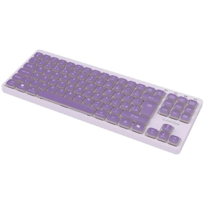 Клавіатура Canyon OnType 10 TKL Mechanical Silent Low-profile USB UA Violet (CNS-HKB10V) Вінниця - фото 11