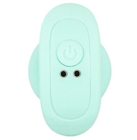 Анальна пробка з вібрацією Vibrating Mini Butt Plug Green Sex Aura Київ
