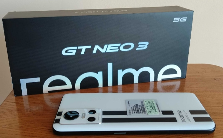 Смартфон Realme GT Neo 3 12/256Gb 80W Global Rom Dimesity 8100. Белый ! Киев - изображение 4