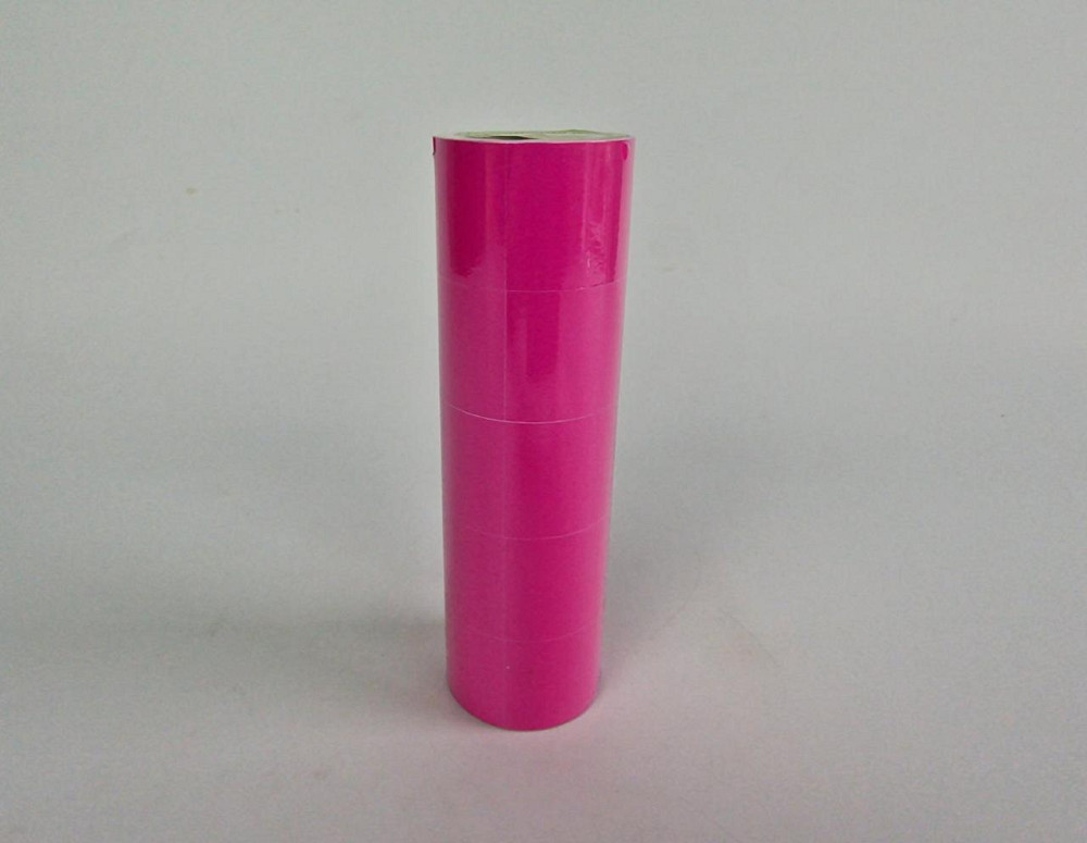 Паперовий цінник великий (малиновий) (р25*35 мм) 4,5 м (5 шт.) Харків - фото 1