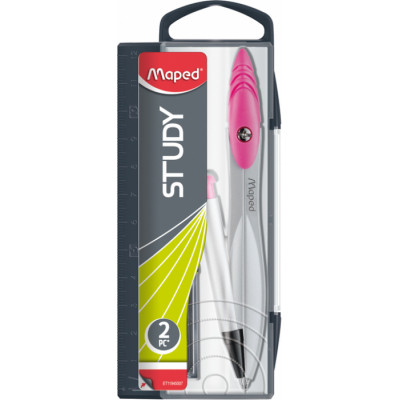 Циркуль Maped металевий STUDY з механічним олівцем асорті (MP.119430) Вінниця - фото 7